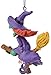 Tree Buddees Spooky Flying Witch on Broomstick Halloween Christmas Ornaments
