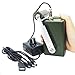 HUABAN Hand Crank Generator High Power for Outdoor Mobile Phone Computer 30W / 0-28V with USB Plug (Green Generator + DC Regulator)
