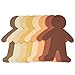 Colorations Multicultural Big People Shapes Set of 24, Multicultural Glossy Card, Skin Color Paper, Kids Around The World, Cardboard People, People Shapes, Multicultural, Diversity