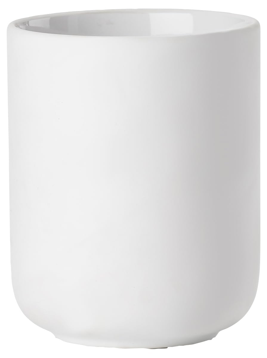 Zone Denmark Ume Kubek na szczoteczki do zębów Dia. 8,3 x 10,3 cm White