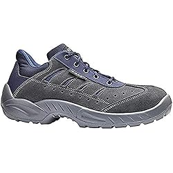 Zapatillas De Seguridad Base BASE Protection Colosseum S1P SRC Zapato de Seguridad, Talla: 43, Color: Gris/Cobalto, B0163GCR43