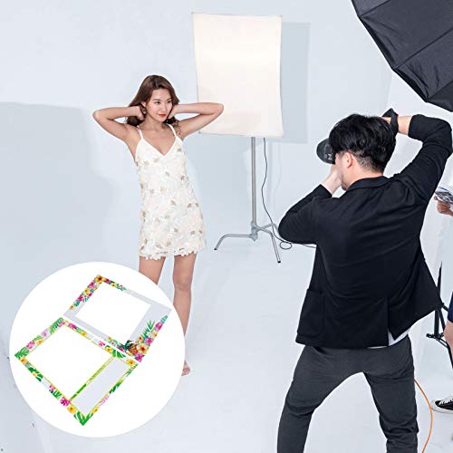 VALICLUD 1Pc Quadro Da Foto Selfie Prop Festa de ?o Do Partido Havaiano Espuma Do Frame Da Foto Prop