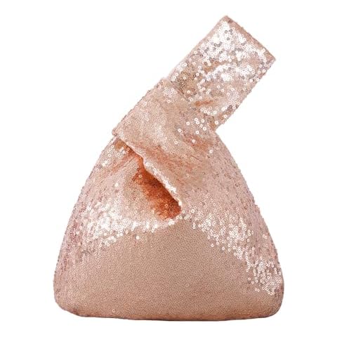 Eternal Beauty Rose Gold Sequin Tote Bag Cover