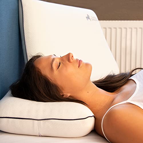 Gorilla Gesund Orthopädisches Schlafkissen, Memory Foam Kopfkissen, Nackenstützkissen, Seitenschläferkissen, Ergonomisches Nacken Kissen, Antischnarchkissen (42x33x11cm) - Image 6