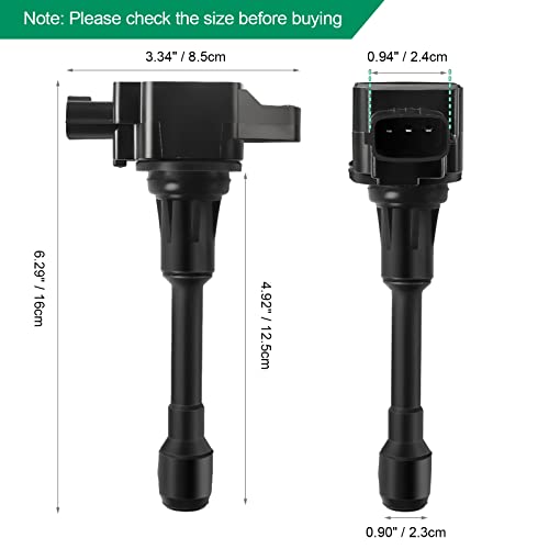 Txromtz Automotive Replacement Ignition Coil Pack Set Of 4 Compatible With 2008-2017 Nissan Altima Cube Sentra Rogue Urvan Select Nv200 Nv350 Pathfinder Infiniti Fx50 M56 Qx60 22448Ja00C C1696 Uf549 #TOP3