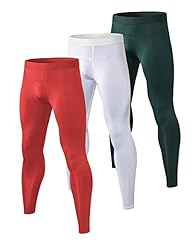 3 Pack-dark Green+white+red