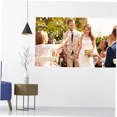 Écran projection 4K portable 100 pouces toile home cinéma extérieur
