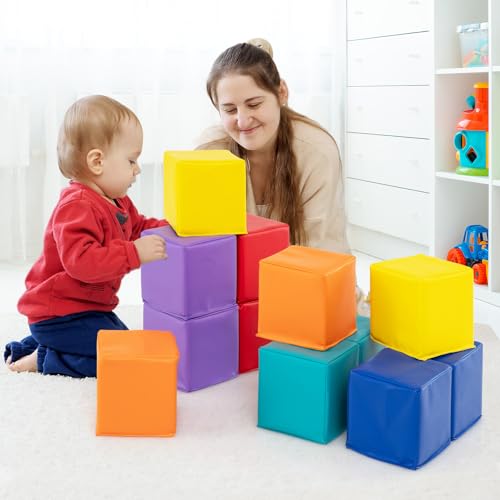 Juguete de bloques de espuma FANTASK para tardes de juego creativo en casa con tus niños 6