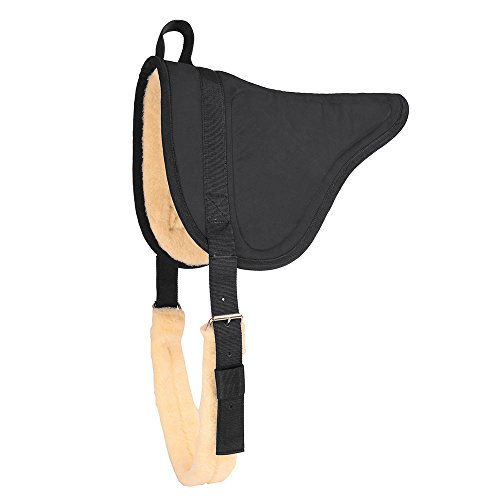Mustang Microsuede Bare Back Pad Black