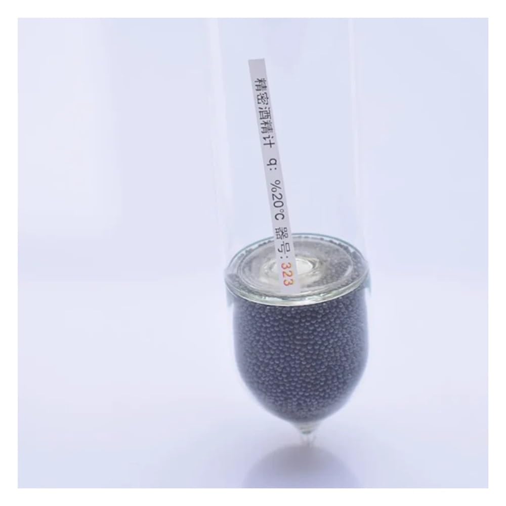 Cristalería de Laboratorio 1 hidrómetro de alta precisión de 0,1 for medir el contenido de alcohol.(70-80 1PCS)
