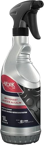 Workcar - Limpador de pneus profissional alcalino super potente 1 litro – renovação eficaz dos pneus pronta a usar, elimina facilmente as manchas