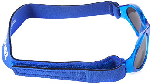 Banz Bubzee Baby Sunglasses, 0-24 Months – Ocean Blue – 100% UV Eye Protection, Sun Glare Reduction, Shatterproof Lenses, Size Adjustable, Secure Fit - Thumbnail 3