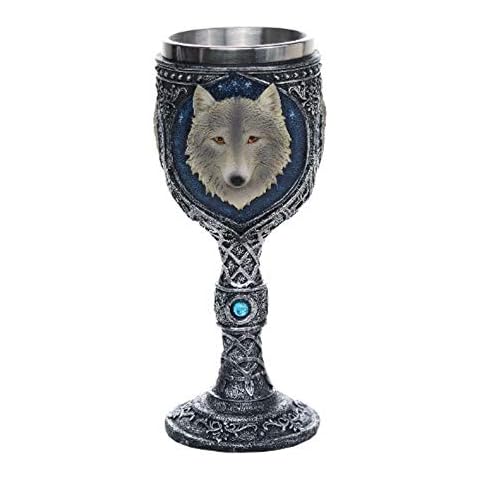 Pacific Giftware Lone Wolf Wine Chalice Cover