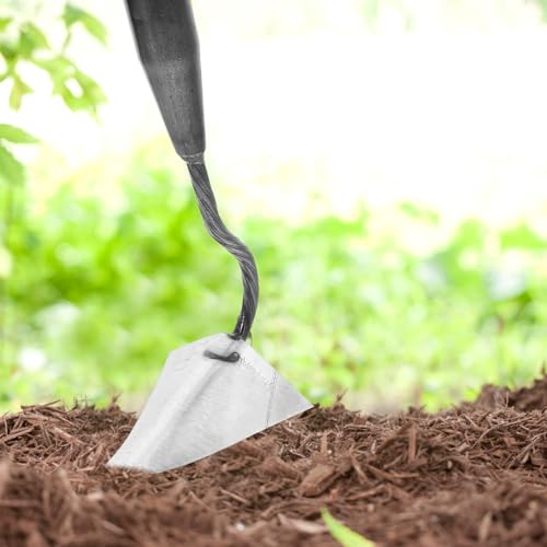 Azada de triángulo para jardinería y limpieza de tierras miniatura 6