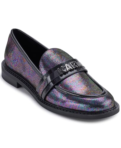 Image of Karl Lagerfeld Women's Randall Loafer with Logo Hardware