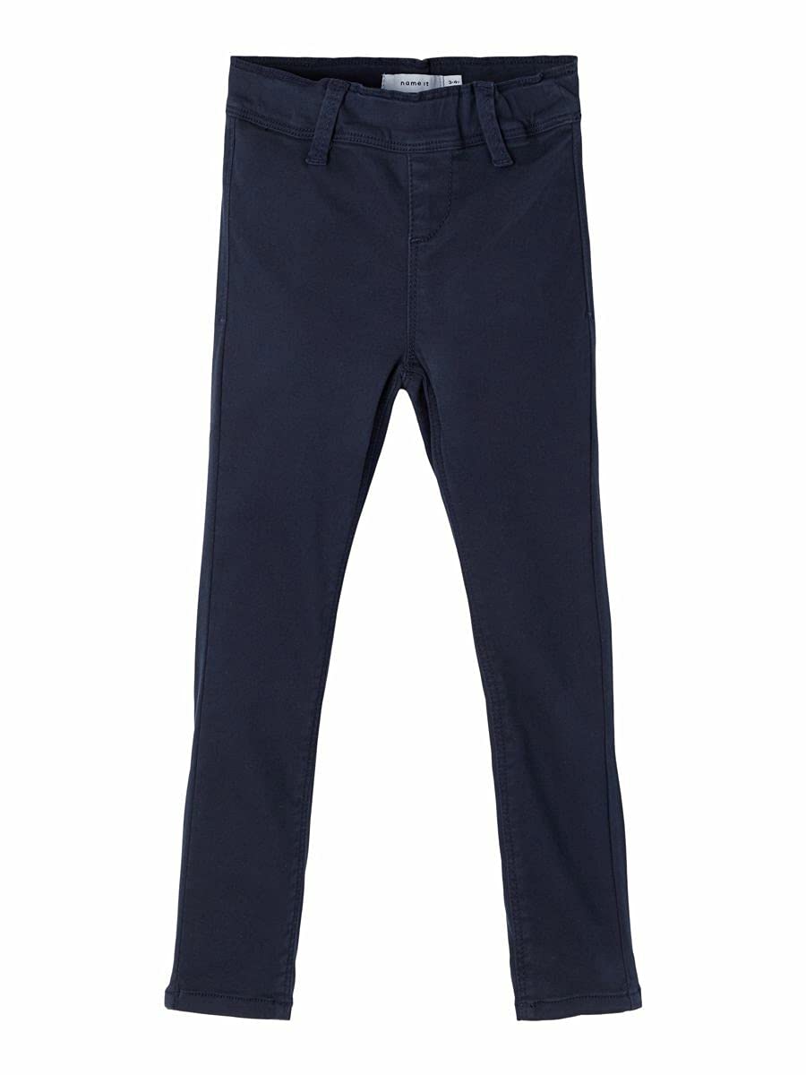 NAME IT Nkfpolly Twitoas Legging Noos Leggings Niñas, Dark Sapphire, 158
