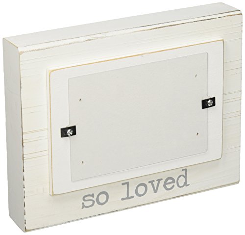Mud Pie So Loved Baby Block Picture Frame