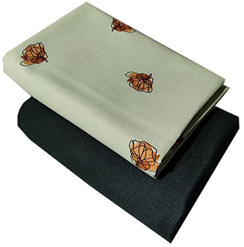 Image of Men's Poly Cotton Shirt And Trouser Unstitched Fabrics Set (Multicolor Freesize) 29