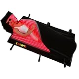 Lovank Red Light Therapy Mat for Full Body — 87.4'x33' Infrared Red Light Blanket with 2874 (660nm & 850nm) LEDs for Home Use