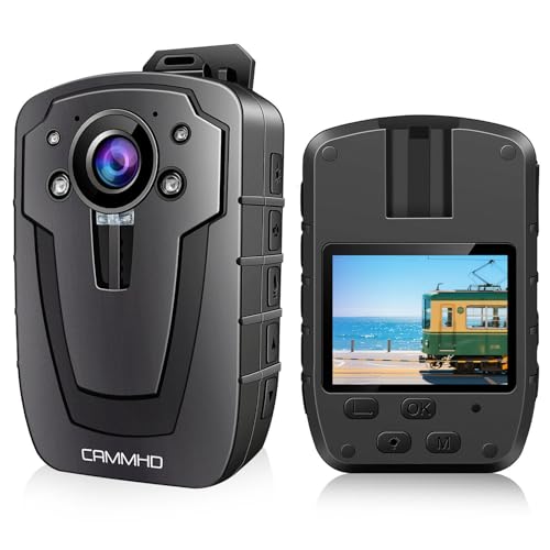 Amazon | CAMMHD 2K ボディカメラ C8 32G 4000mAh 12~16時間連続使用