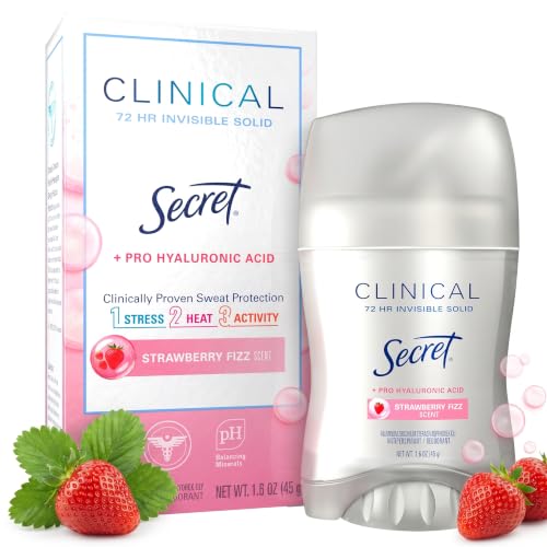Secret Clinical Strength Antiperspirant...
