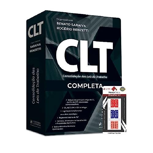 CLT - Consolidação Das Leis Do Trabalho + Etiqueta Marca Fácil - 38º Exame De Ordem (2023)