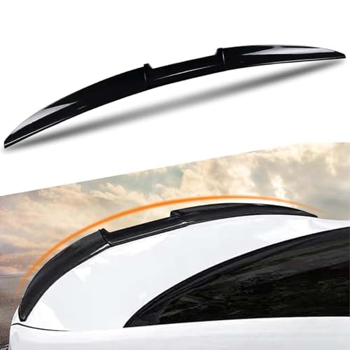 GMZWS for VW Golf 4 MK4 R32 1999-2026, Car Rear Spoiler Rear Trunk Spoiler Rear Spoiler Wing Decoration Accessories,A/Glossy Black
