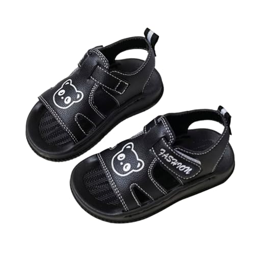 IWIHMIV Beach Sandals for Boys Summer Toddler Girls Water Walking Shoes Non Slip Soft Bottom Slip On Sandals