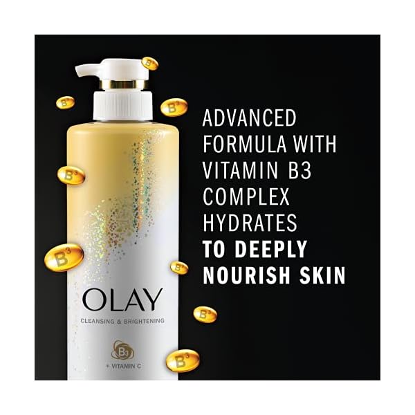 Olay-Body-Wash-with-Vitamin-C-and-Vitamin-B3-Cleansing-Brightening-179-Fl-Oz-Pack-of-4 Olay Body Wash with Vitamin C and Vitamin B3, Cleansing & Revitalizing, 20 FL Oz (Pack of 4)