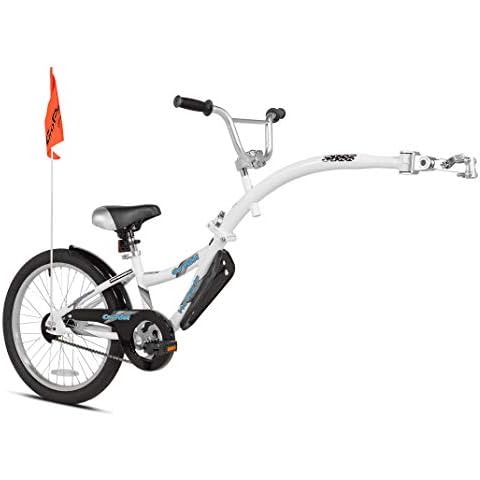 WeeRide Co Pilot Tagalong Children's Trailer Bike - White Cover