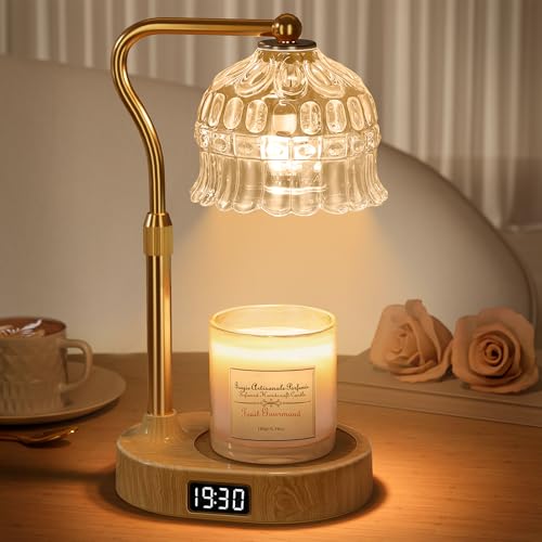 Candle Warmer Lamp with Timer | Adjustable Height & Dimmable