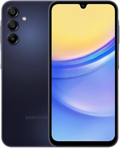 Samsung Galaxy A15 5G 128GB, 4GB RAM SM-S156V, Octa-Core, Android 14, Simple Mobile Locked Blue