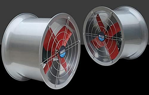 Miniatura 6 de INTSUPERMAI Ventilador de flujo axial a prueba de explosiones de 220 V, ventilador de tubo de cilindro, ventilador de tubo de cilindro, ventilador