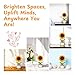 New Mom Gift – Sunflower Crochet Doll with 'I Love You Mom' Quote Card (7.4