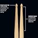 Meinl Stick & Brush Jazz Drumsticks, Big Apple Swing-American Hickory with Small Acorn Shape Wood Tip-Made in Germany (SB112)