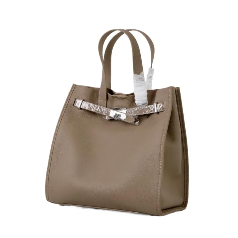 HaiPomo Leather Totes Handbag Shoulder Bag Sling Hobo Commuter Crossbody Bag Large Capacity Locker Versatile Casual Luxury