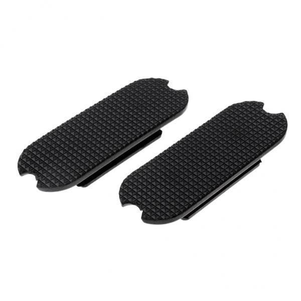 UJEAVETTE 2x1 Pair Equestrian Horse Riding Rubber Fillis Stirrup Treads Pads Black Stirrups-image-31