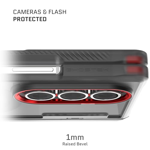 Image of Ghostek Covert Clear Galaxy Z Fold7 Case with Built-in Kickstand, MagSafe and Full Hinge Protection Designed for 2025 Samsung Galaxy Fold 7 (8 inch) (Smoke)