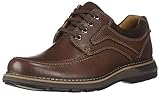 Clarks New Men's Un Ramble Lace Oxford Mahogany Leather 9