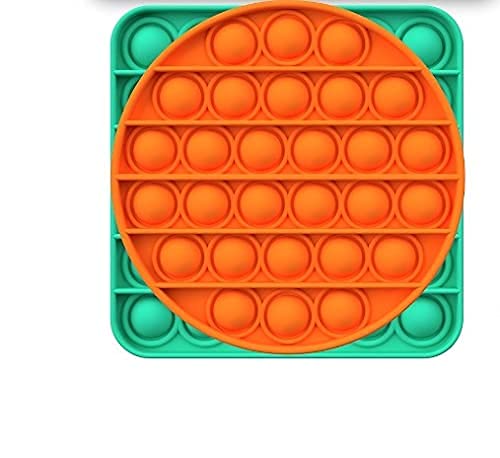 FunBlast Pop It Fidget Toy, Pack of 2 Pop it Set Autism Special Needs Silicone Stress Reliever, Squeeze Sensory Toy (Rainbow) (B099K94ZDP) Amazon Price History, Amazon Price Tracker