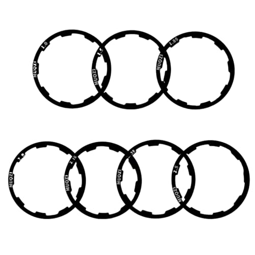 OMASUNB 7PC Bike Hub Spacer Set for MTB & Road Bikes