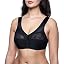 Nanier Reggiseno da donna Deep U push-up multi-way convertibile a tuffo bianco 36D, bianco, 4D