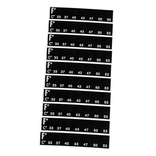 Anneome LCD Digital Brewing Thermometer Sticker Adhesive Strip for Aquarium Home Brewing Temperature Gauge