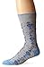 Robert Graham Men's Call Of The Drum Crew Sock