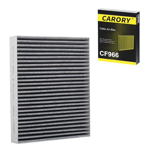 CARORY Cabin Air Filter w/Activated Carbon for Chevy, GMC, Cadillac, Buick Select Models - Silverado, Sierra, Equinox, Acadia, Blazer, Colorado, Malibu, Tahoe, Terrain, Traverse, Trailblazer and More