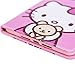 iPad Mini Case, Phenix-Color Hello Kitty Design Premium Flip Stand PU Leather Hard Case for Apple iPad Mini 1/2/3 + Free Screen Protector (#04)