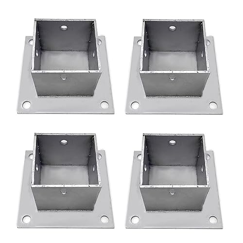 Anclaje de hormigón para barandilla de terraza ideal para crear un jardín seguro