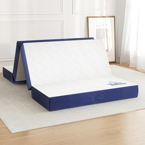 Japanische Futon-Matratze Faltbar – Als Gästebett, Campingmatte Oder Bodenbett Nutzbar