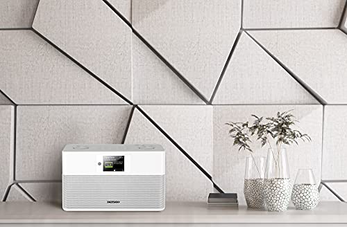 Kenwood CR-ST80DAB-W Stereo-Kompaktradio (2 x 10 W RMS, Bassreflex Lautsprecher DAB+, UKW,...