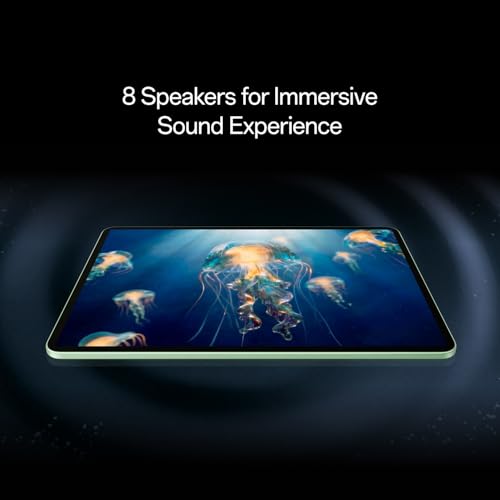 Image of OnePlus Pad 4, Snapdragon 8 Elite Gen 5 Platform, 33.53cm 13.2 inch 3.4K Screen, 144Hz Adaptive, 8 Speakers, AI Powered, PC-Level Productivity, 13,380 mAh Battery, 8GB + 256GB, WiFi,Dune Glow